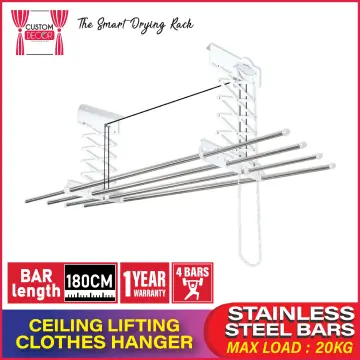 Smart Drying Rack 240cm  Ceiling Mounted Lifting Drying Rack