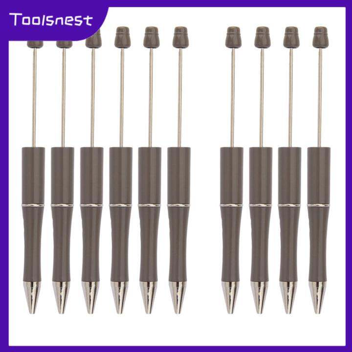 toolsnest-ปากกางานฝีมือปากกาลูกปัด10ชิ้นแบบทำมือสำหรับชุดปากกาแต่งเล็บอุปกรณ์ของขวัญไปโรงเรียน