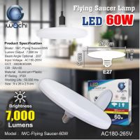 IWACHI หลอดไฟ UFO ขั้ว E27 60W แสงขาว