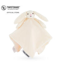 Twistshake Comfort Blanket Bunny ผ้าห่มสำหรับเด็ก มาพร้อมตุ๊กตากระต่าย ขนาด 30 x 30 ซม.