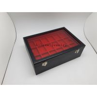 KON กล่องใส่พระ   54 ช่อง มีทั้งหมด 3 ชั้น สีดำ-แดง กล่องใส่ของ  กล่องพระ
