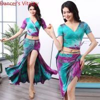 hot【DT】 Belly Costume Womens Exercise 2019 New Color Cotton Skirt Performance Costumes