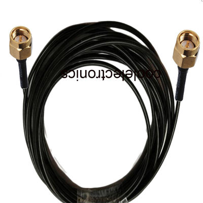 RG174 SMA Male to SMA Male Connector RF Jumper Extension Pigtail WIFI Cable 50ohm 50cm 1/2/3/5/10/15/20/30m