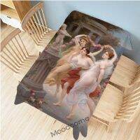 【LZ】❃☫  World Famous Oil Painting European Royal Court Elegant Lady Victorian Duchess Wall Tapestry Water Resistant Table Cloth Cover