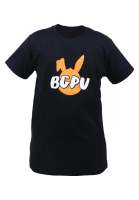 BGPU SHOP - เสื้อยืดเด็กสีดำ สกรีนรูปกระต่าย BGPU 2019 (Kratai by BGPU)พิมพ์ลายกราฟฟิตี้ T-shirtTEE