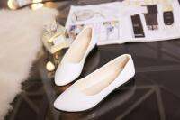 พร้อมส่งจากไทยZASHION รองเท้าแฟชั่นผู้หญิง  Candy Colour Women Flats Shoe Slipper Slip On