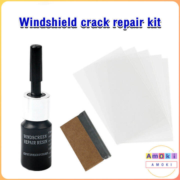 Windshield crack repair kit glass repair kit cracked windshield repair