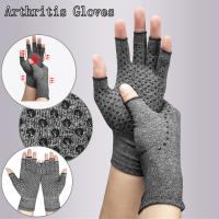 ✁ 1 Pair Anti-Arthritis Compression Gloves Help Increase Circulation Reducing Pain Fingerless Gloves Arthritis Gloves Women Man