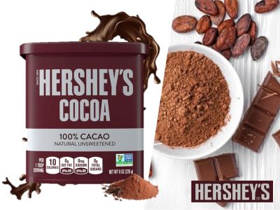 Hersheys Cocoa โกโก้ผงตรา เฮอร์ชีส์ 226 กรัม ฮาลาล (HALAL)