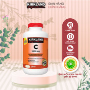 Combo Vitamin C 1000mg Kirkland Hộp 500 Viên và Vitamin E 400 IU 500 Viên