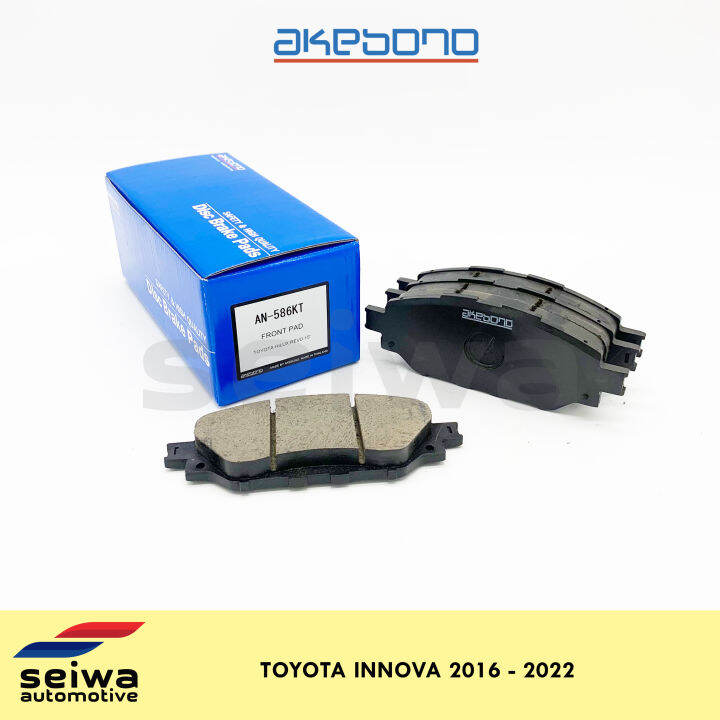 [2016 2022] Toyota Innova Brake Pads Akebono Auto Parts Lazada PH