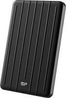 SP Silicon Power Silicon Power 2TB 3D NAND TLC Rugged Portable External SSD USB 3.1 Gen 2 (USB3.2) with USB-C to USB-C/USB-A Cables, Ideal for PC, Mac, Xbox and PS4, PS5 Bolt B75 Pro Ext SSD-2TB