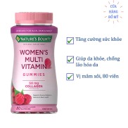 Kẹo dẻo vitamin cho phụ nữ Nature s Bounty Women s Multi vitamin Gummies