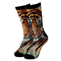 Tiger High Socks 3d Printed Men For Women Funny socks fashion long Socks 01