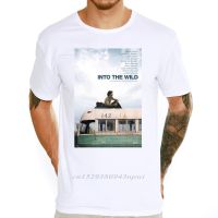 Movie Poster Into The Wild Printed Mens T Shirt Cool Novelty Style Male Tshirt Tshirt Gildan