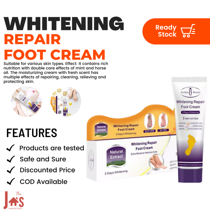 Aichun Beauty Whitening Repair Foot Cream Lazada PH