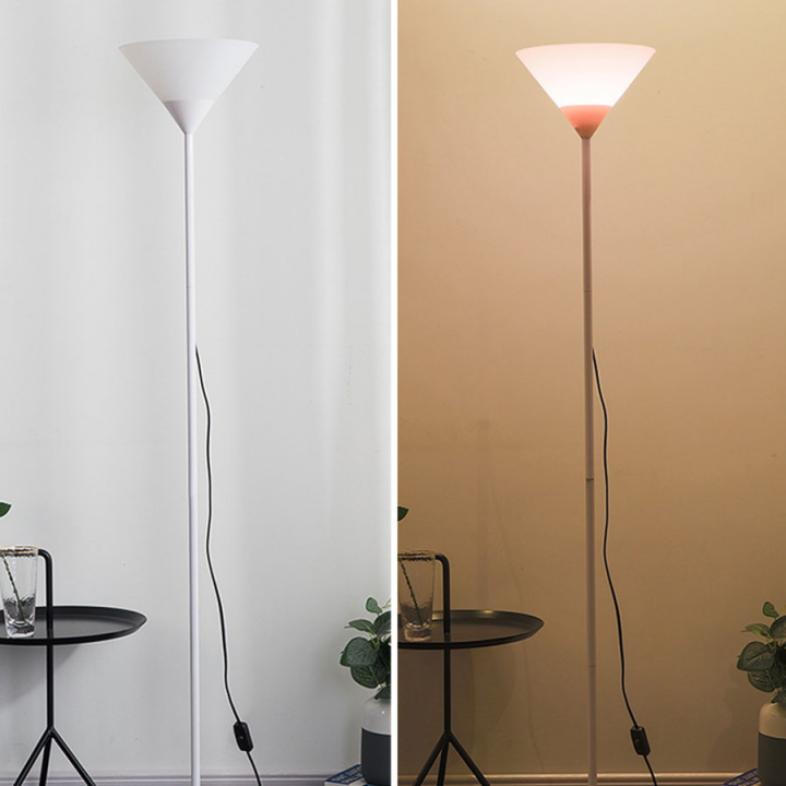 โคมไฟตั้งพื้น-โคมไฟ-led-สไตล์โมเดิร์น-floor-lamp-uplighter-reading-light-สูง-146-cm-ดำ-ขาว