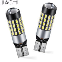 JIACHI 10PCS T10 LED CANBUS No Error 194 168 W5W Car Parking Lights Side Dome Interior License Plate Signal Lamp 12V White 650LM