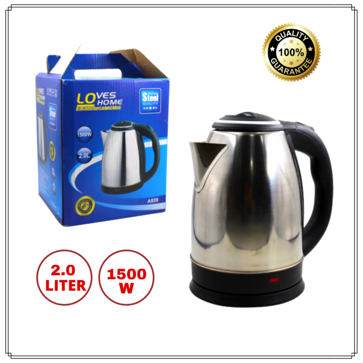 Stainless Electric Kettle Water Heater Lazada PH