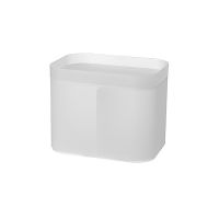 Sheuab J Plastic frosted cosmetic storage box desktop storage box