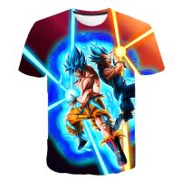 New Fashion Dragon-Ball T Shirt Summer Short Sleeve O-neck Tshirt Goku Vegeta Tee For Baby Boys Kids Casual s Girls T-shirt