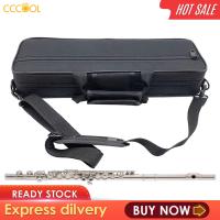 CCCOOL เครื่องดนตรีแบบเป่าแบบพกพา16หลุมฟลุตสำหรับผู้เริ่มต้นเด็กและผู้ใหญ่