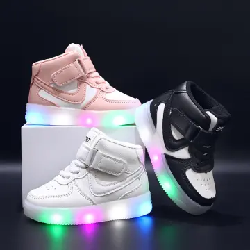 Baby girl led sale light shoes