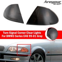 Areyourshop ไฟเลี้ยวมุมสำหรับ BMW 3 Series E46 1999 2000 2001 สีเทา