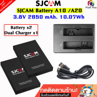 Battery SJCAM A10 / A20 ความจุแบต 3.8V 2650 mAh. 10.07Wh ของแท้ พร้อมส่งในไทย