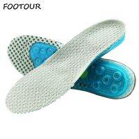 [ร้อน] FOOTOUR ซิลิโคนเจล Orthopedic Insoles Shock Absorbant Pads Foot Care สำหรับ Plantar Fasciitis Pain Relieve Running Sport Insoles