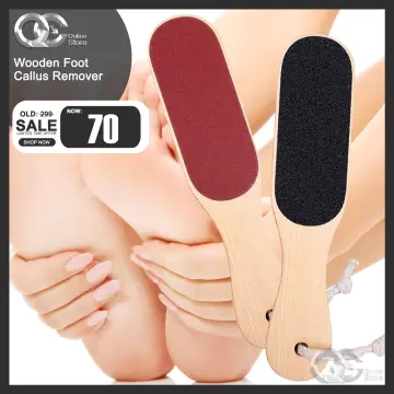 Colossal Foot Rasp & Wood Handle Callus Shaver (10 Replacement & 1 Foot  File Heads), Pedicure Kit, Heel Scraper For Feet, Callus Remover