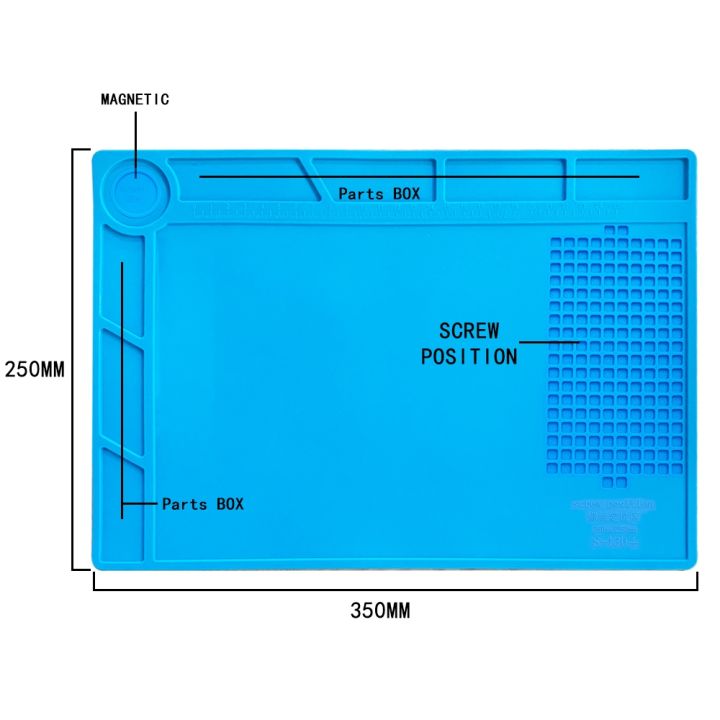 yf-esd-heat-insulation-working-mat-soldering-station-iron-phone-computer-repair-mat-magnetic-heat-resistant-bga-insulator-platform