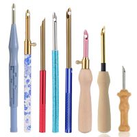 ☊✷○ 1Pc Punch Needle Tool DIY Embroidery Stitching Punch Needle Thread Weaving Felting Embroidery Poking Pen Cross Stitch Tools Knit