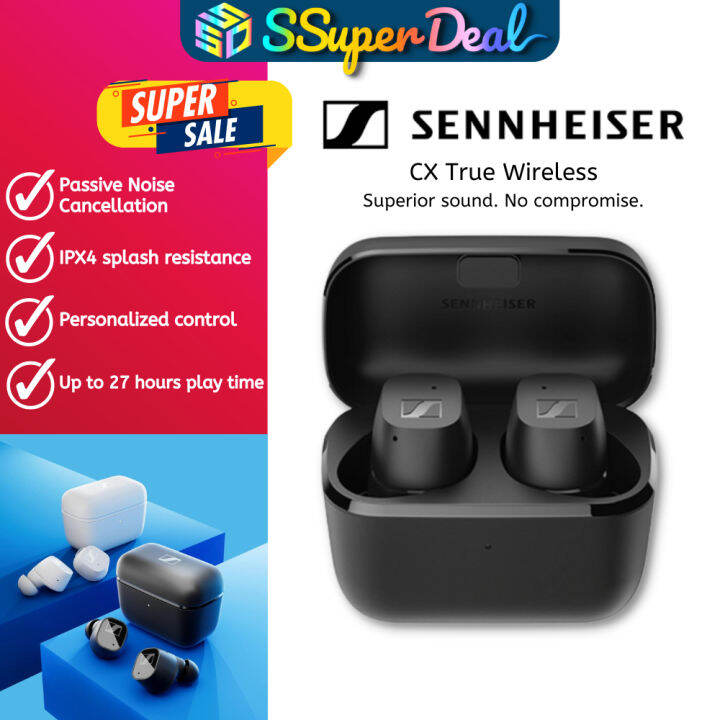 Sennheiser CX True Wireless Earbuds Bluetooth InEar Headphones for