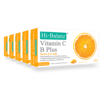 [ผลิตภัณฑ์ดูแลผิว] Hi-Balanz Vitamin C B Plus วิตามิน ซี บี พลัส 5 กล่อง รวม 150 แคปซูล