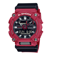 นาฬิกาข้อมือ G SHOCK นาฬิกาข้อมือกันน้ำ รุ่น GA-900-4ADR สีแดง (Red) ประกันศูนย์ CMG 1 ปี