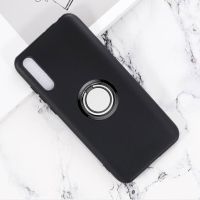 【hot selling】สำหรับ Huawei Y8p 6.3 "2020 AQM-LX1 กลับแหวนยึดเคสโทรศัพท์ฝาครอบซิลิโคน TPU อ่อน