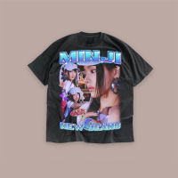 【New】เสื้อยืด kpop ลาย minji new jeans