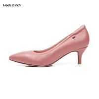 O&amp;B รองเท้าส้นสูงหนังแกะแท้ รุ่น Diana Heels 2  in Rose Tea