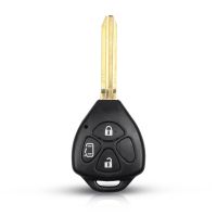 【big-discount】 islwpi KEYYOU 2/3/4 BTN Remote Car Key Case FOB สำหรับ Yaris Prado Tarago Camry RAV4 REIZ Crown Avalon Venza