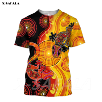 Xzx180305 Aboriginal Australia lizards sun 3D printing high quality mill fiber T-shirts men femur neck round casual points