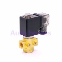 [HOT] 2 Way Brass Water Solenoid Valve No 1/4 Inch 12V DC Orifice 2.5mm/3mm 0 16bar/10bar Screw Air Compressor Valve