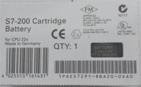 พร้อมแบตเตอรี่ลิเธียม PLC ของแท้ของใหม่ S7-200 6ES7291-8BA20-0XA0ของแท้