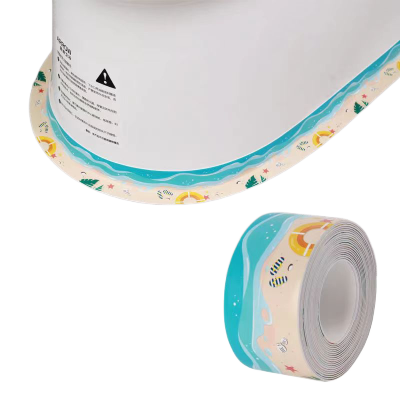 1 Roll Kitchen Bathroom Toilet Stove Top TIle Anti-mold Tape Self-adhesive Waterproof Beauty Seam Sticker Sandbeach Adhesives  Tape