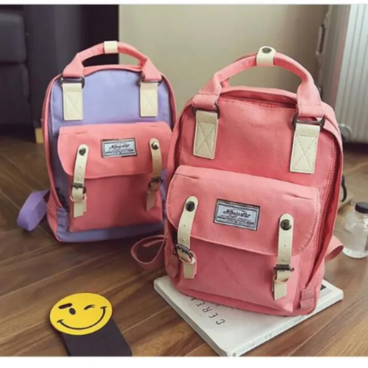 Large Korean Pastel Backpack School Back Pack Lazada PH