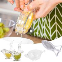 Acrylic Lemon Squeezer Mini Manual Juicers Bird Fish Shape Transparent Citrus Lemon Juicer Hand Press Tool Home Kitchen Gadget