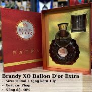 Chính hãng topruou.vn BRANDY XO BALLON D OR EXTRA - 700ML - NHẬP KHẨU PHÁP