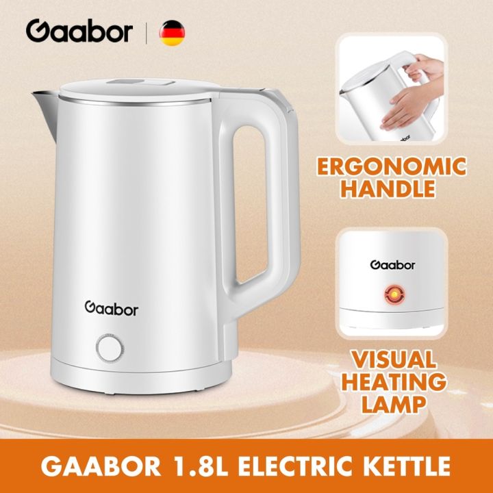 Gaabor L Stainless Steel Electric Kettle Lazada Ph