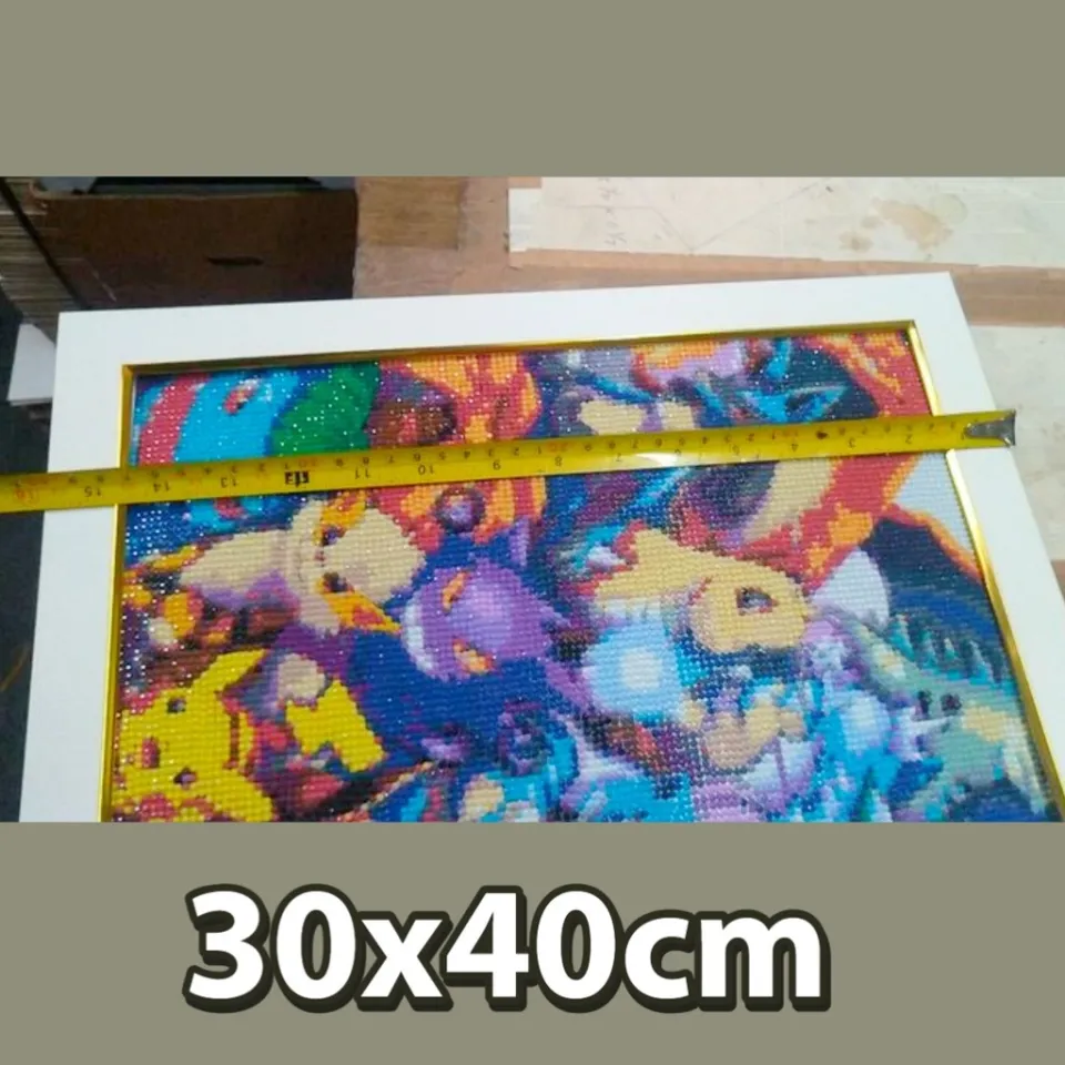 Ready Stock】 Diamond Painting Frame 30 x 40 cm
