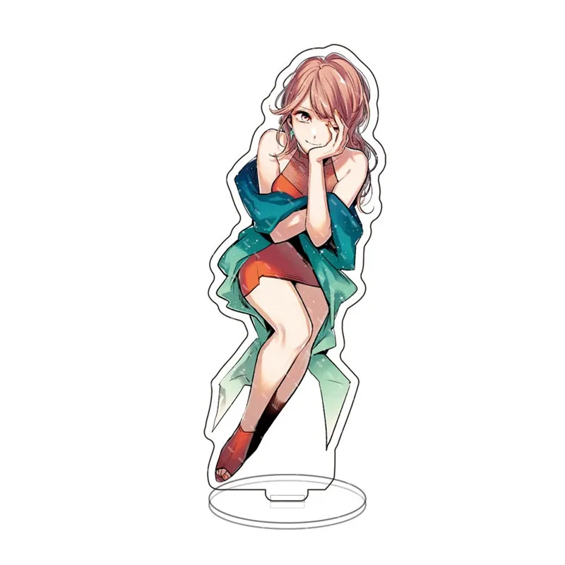 Anime Oshi No Ko Figuras acrílicas Hoshino Ai Aquamarine Ruby Arima Kana Personagem  Oshi No Ko Acrílico Stand Models Coleção Gift - AliExpress